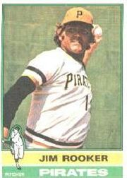 1976 Topps Baseball Cards      243     Jim Rooker